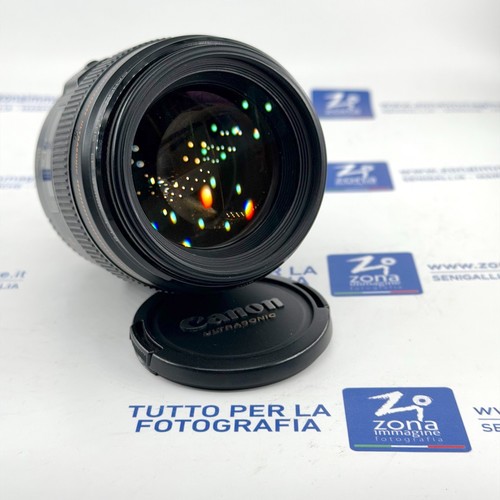Canon 85mm garanzia - +,