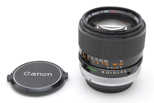 Mint canon fd - fd, 85mm