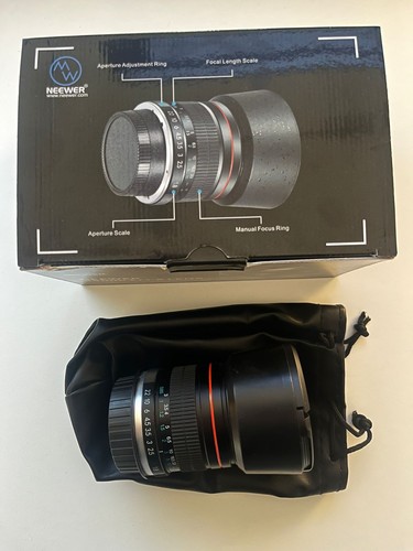 Neewer 85mm ottica 8 - ottica, f/1.8